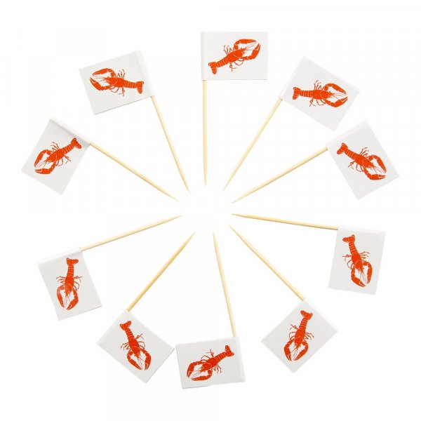 Kuchenspieer - Krabbe - Rot/Wei