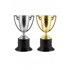 Mini-Pokale - Gold/Silber - 2er-Pack Mini-Pokale - Gold/Silber - 2er-Pack