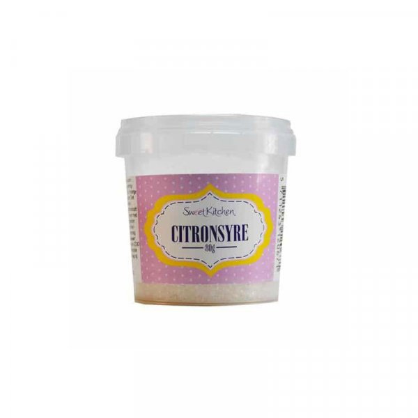 Zitronensäure (E330) - SweetKirchen - 80 g Zitronensäure (E330) - SweetKirchen - 80 g