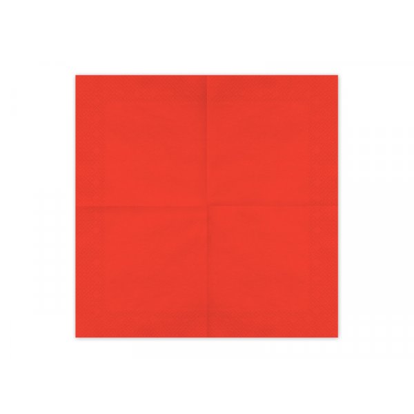 Papierservietten - Rot Papierservietten - Rot