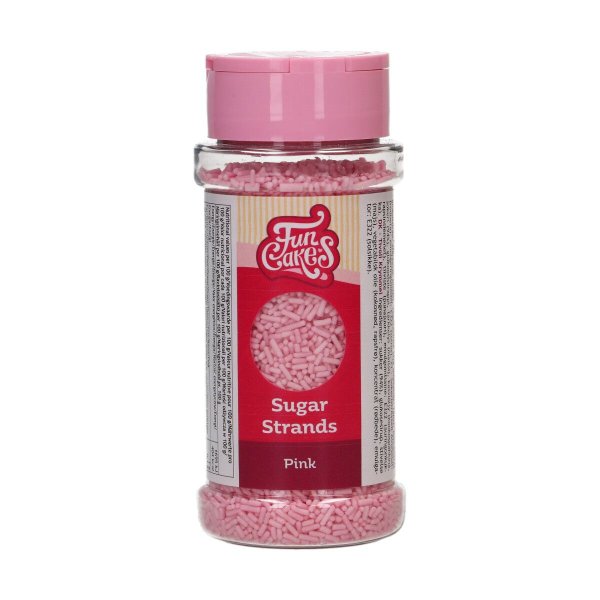 Streuselstäbchen Rosa 80 g - FunCakes Streuselstäbchen Rosa 80 g - FunCakes