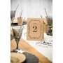 Tischnummerierung - Vintage Kraft - 10 Stk Tischnummerierung - Vintage Kraft - 10 Stk