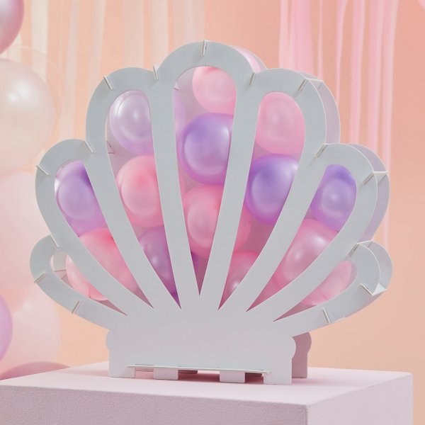 Ballondekoration - Stnder - Muschel