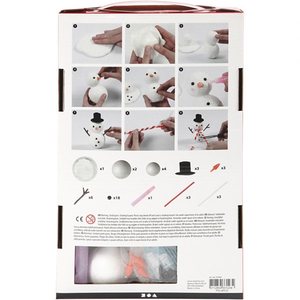 Bastelset - DIY - Schneemnner
