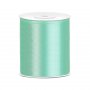 Satinband - 25 m - Mint - Breite: 100 mm