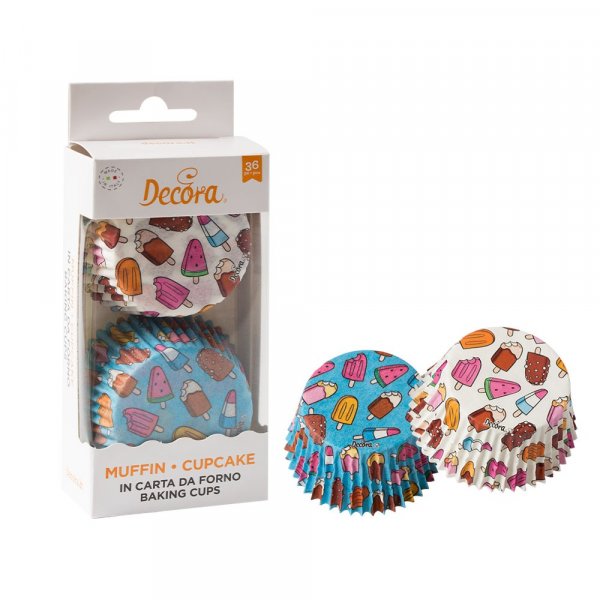 Muffinformen - Eiscreme - 36er-Pack Muffinformen - Eiscreme - 36er-Pack