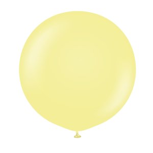 Luftballons, einfarbig - Premium 60 cm - Macaron-Gelb - 2er-Pack Luftballons, einfarbig - Premium 60 cm - Macaron-Gelb - 2er-Pack