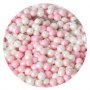 Weiche Zuckerperlen - Rosa/Weiß