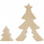 Holzdekoration - 2-in-1 - Weihnachtsbaum