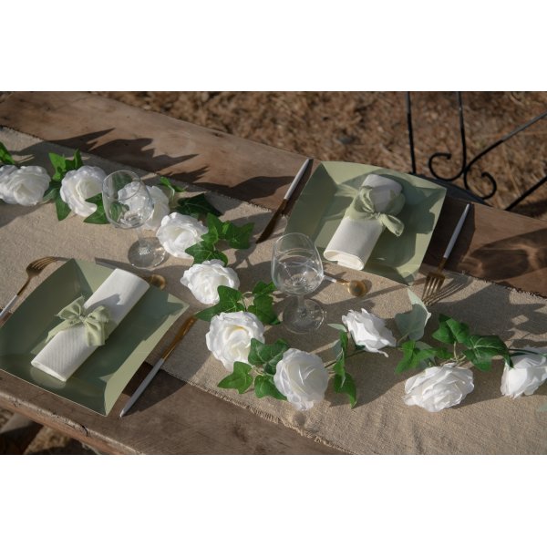 Blumenmeister-Girlande - Efeu/Rose - 1,8 m Blumenmeister-Girlande - Efeu/Rose - 1,8 m