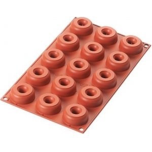 Silikonform - Mini-Donuts - Silicomart Silikonform - Mini-Donuts - Silicomart