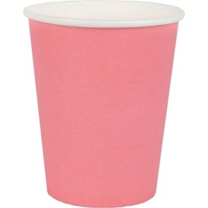 Pappbecher - Rosa - 10er-Pack Pappbecher - Rosa - 10er-Pack