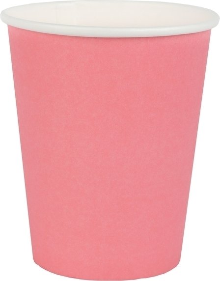 Pappbecher - Rosa - 10er-Pack Pappbecher - Rosa - 10er-Pack