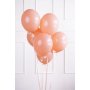 Pastellballons - Premium 27 cm - Pfirsich - 50er-Pack
