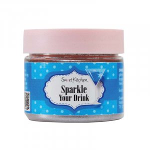 Getränkeglitzer - Verleihe deinem Getränk Glanz - Blau - SweetKitchen - 10 g Getränkeglitzer - Verleihe deinem Getränk Glanz - Blau - SweetKitchen - 10 g