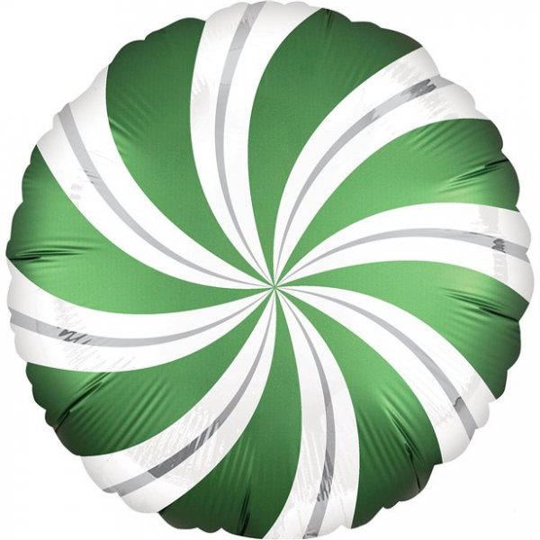 Folienballon - Swirl - Dunkelgrün Folienballon - Swirl - Dunkelgrün