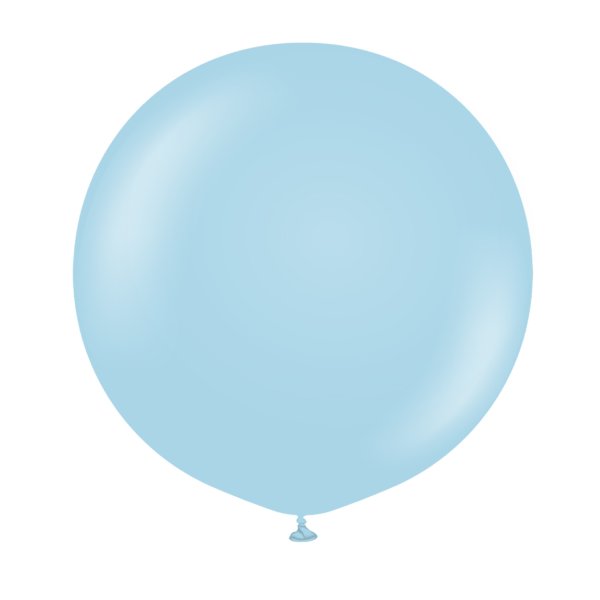 Luftballons, einfarbig - Premium 60 cm - Macaronblau - 2er-Pack Luftballons, einfarbig - Premium 60 cm - Macaronblau - 2er-Pack