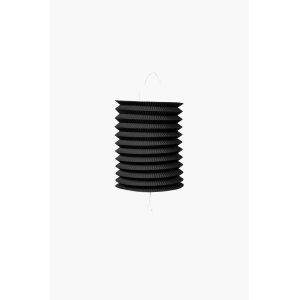 Laterne - Papier - Schwarz - 16 cm Laterne - Papier - Schwarz - 16 cm