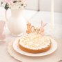 Tortenfigur - Eins - Teddy & Hase Tortenfigur - Eins - Teddy & Hase