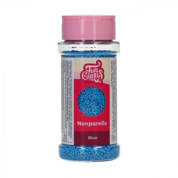 Zuckerperlen - Mini - Blau - Funcakes - 80 g Zuckerperlen - Mini - Blau - Funcakes - 80 g