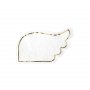 Servietten - Flgel - Goldrand - 20er-Pack