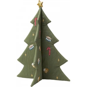 Weihnachtsbaum bestickt - Grün - 40 cm - FABELAB Weihnachtsbaum bestickt - Grün - 40 cm - FABELAB