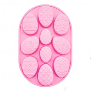 Silikonform - Osterei - Rosa Silikonform - Osterei - Rosa