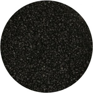 Zuckerkristalle - Schwarz - Funcakes - 80 g Zuckerkristalle - Schwarz - Funcakes - 80 g