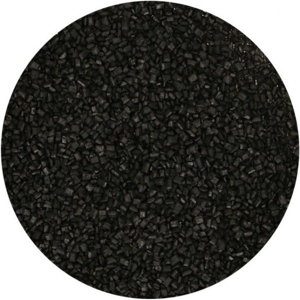 Zuckerkristalle - Schwarz - Funcakes - 80 g Zuckerkristalle - Schwarz - Funcakes - 80 g