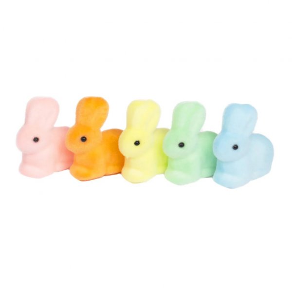 Tischdekoration - Kleine Hasen - Pastell - 5er-Pack Tischdekoration - Kleine Hasen - Pastell - 5er-Pack