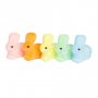 Tischdekoration - Kleine Hasen - Pastell - 5er-Pack Tischdekoration - Kleine Hasen - Pastell - 5er-Pack