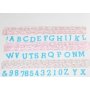 Pr�geger�te - Buchstaben AZ, Zahlen 0-9 - Gro�buchstaben