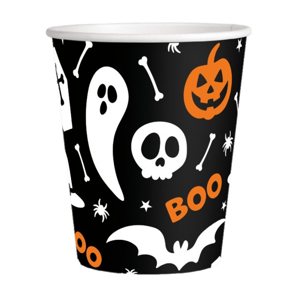 Pappbecher - Buu - Halloween - 8er-Pack Pappbecher - Buu - Halloween - 8er-Pack