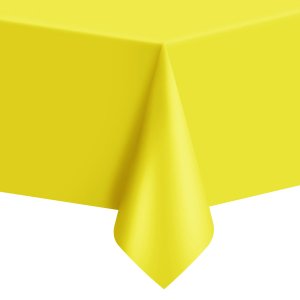 Tischdecke gelb, 137 cm x 274 cm