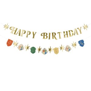 Girlande "Alles Gute zum Geburtstag" - Harry Potter - 200 cm Girlande "Alles Gute zum Geburtstag" - Harry Potter - 200 cm