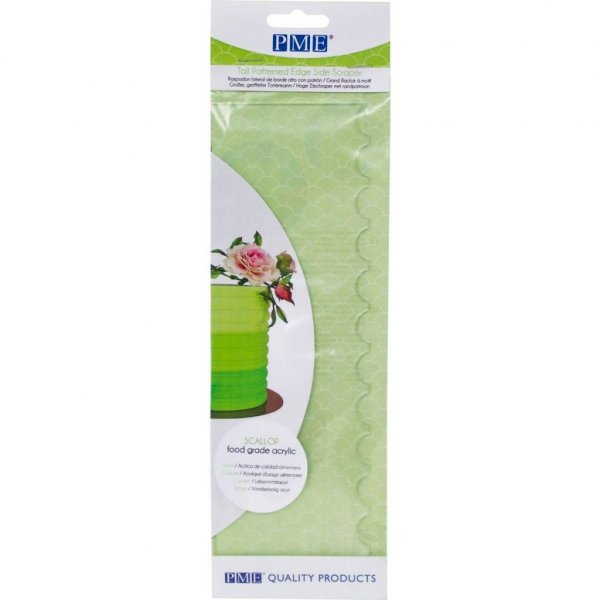 Seitenschaber - Scallop - PME Seitenschaber - Scallop - PME