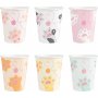 Pappbecher - Pastellkatzen - 6er-Pack Pappbecher - Pastellkatzen - 6er-Pack