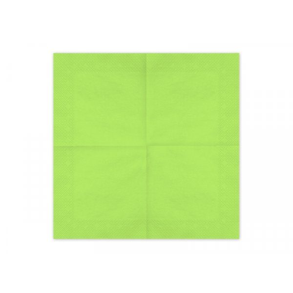 Papierservietten - Hellgrün Papierservietten - Hellgrün