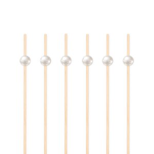 Snack- und Getränkesticks - Perle - 12 cm - 25 Stück Snack- und Getränkesticks - Perle - 12 cm - 25 Stück
