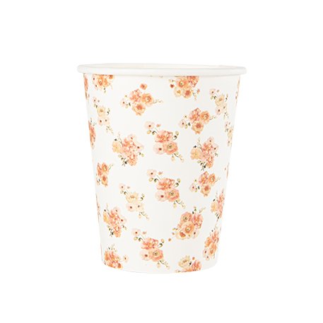 Pappbecher - Rosa - 8er-Packung Pappbecher - Rosa - 8er-Packung