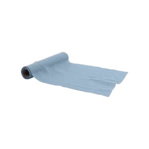 Tischläufer aus Stoff - Blau - 28 cm x 5 m Tischläufer aus Stoff - Blau - 28 cm x 5 m