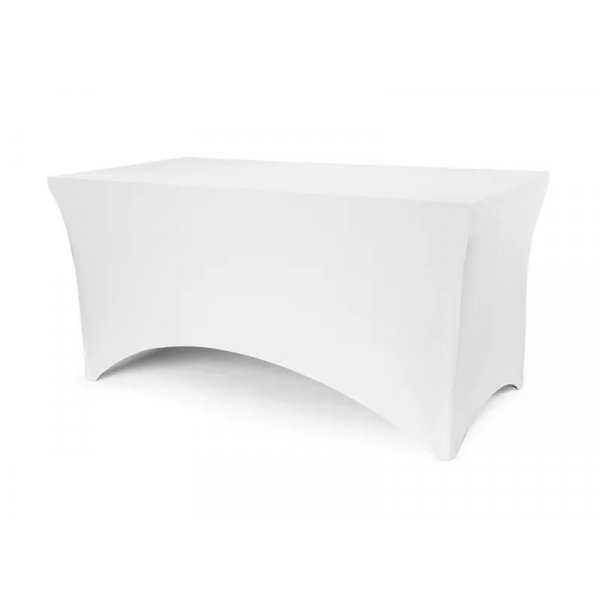 Tischl�ufer f�r Serviertisch/Buffettisch - Wei� - 183 x 76 x 74 cm