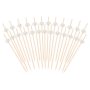 Snack- und Getränkesticks - Diamantform - 12 cm - 25 Stück Snack- und Getränkesticks - Diamantform - 12 cm - 25 Stück