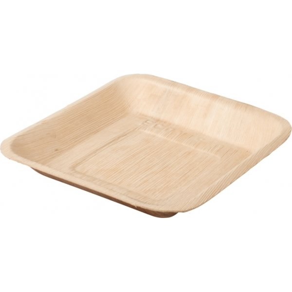 Teller aus Palmblättern - Großpackung 25 Stück - 24 cm Teller aus Palmblättern - Großpackung 25 Stück - 24 cm