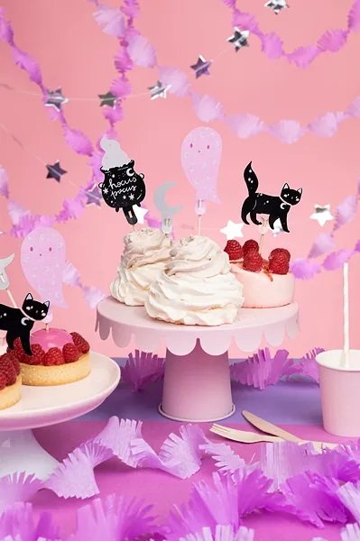 Kuchendekorationen - Halloween - 6er-Pack Kuchendekorationen - Halloween - 6er-Pack