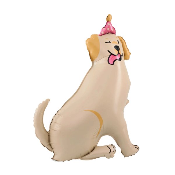 Folienballon - Hund "Golden Retriever" - 76 x 96 cm Folienballon - Hund "Golden Retriever" - 76 x 96 cm