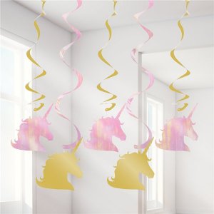 Hängende Dekorationen - Unicorn Sparkle - 5er-Pack Hängende Dekorationen - Unicorn Sparkle - 5er-Pack