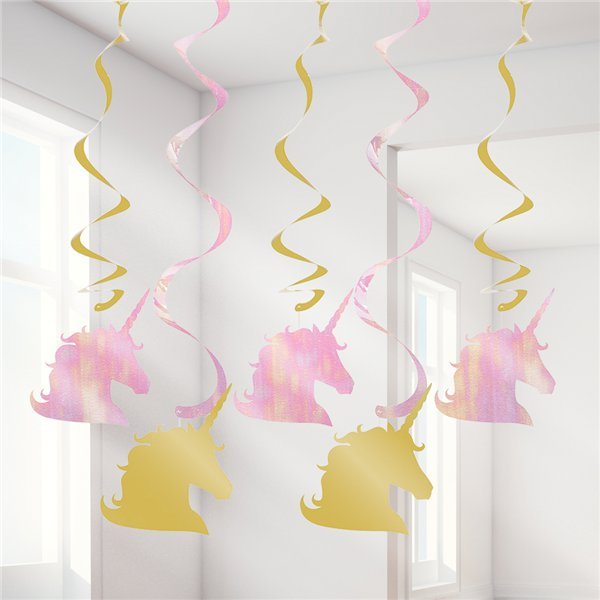 Hängende Dekorationen - Unicorn Sparkle - 5er-Pack Hängende Dekorationen - Unicorn Sparkle - 5er-Pack