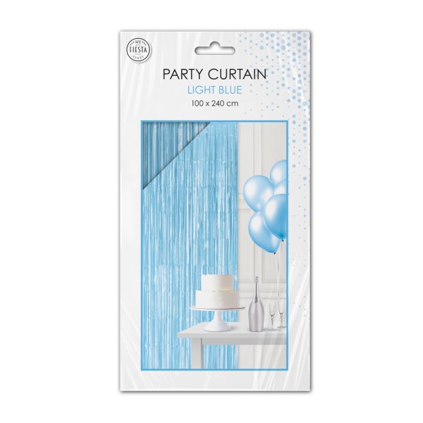 Party-Dekoration - Hellblau - 100 x 240 cm Party-Dekoration - Hellblau - 100 x 240 cm