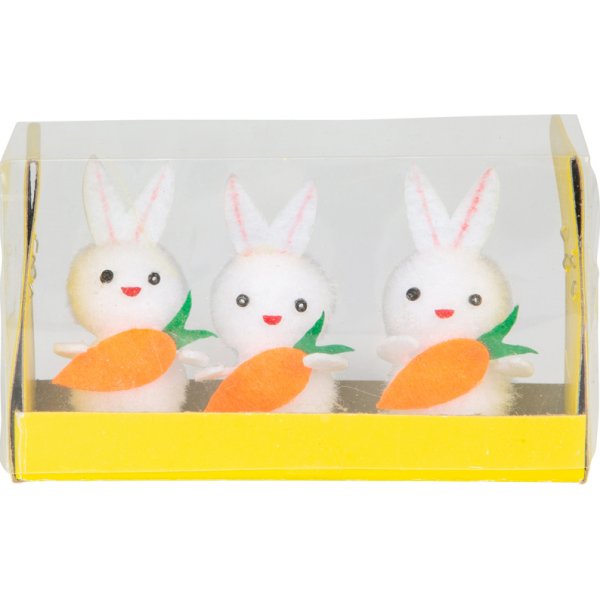 Osterhase mit Karotte - 3er-Pack Osterhase mit Karotte - 3er-Pack